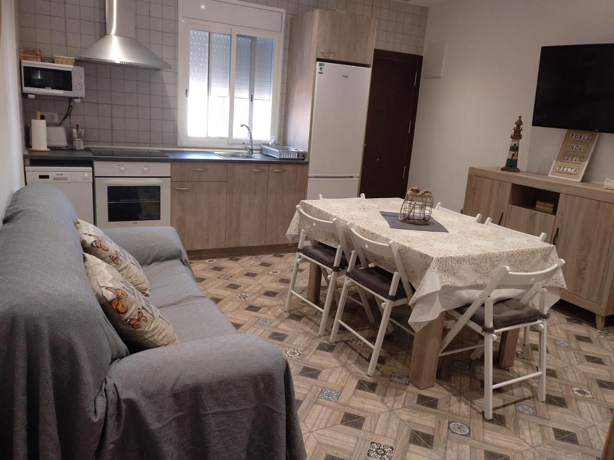 Alojamiento Lo Trabucador El Poble Nou del Delta Bagian luar foto